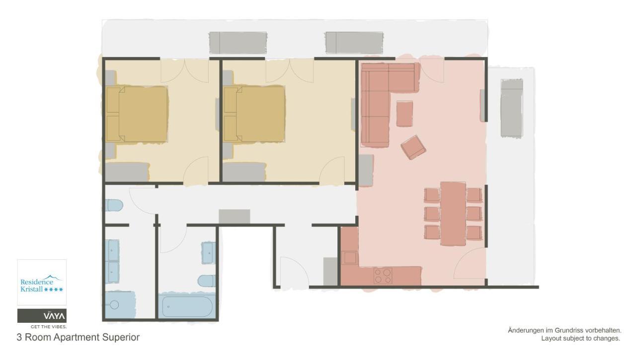 Residence Kristall By Vaya Inklusive Joker Card Зальбах-Гінтерглемм Екстер'єр фото