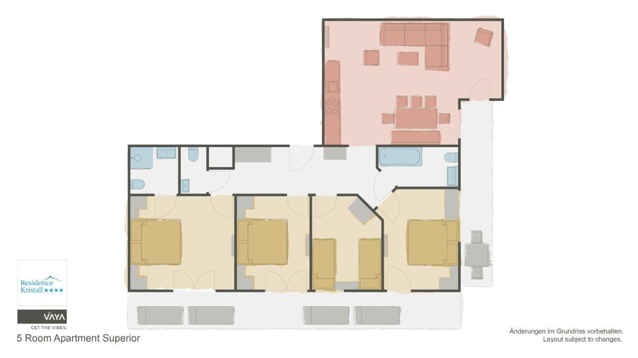 Residence Kristall By Vaya Inklusive Joker Card Зальбах-Гінтерглемм Екстер'єр фото